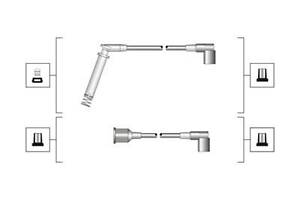 Комплект высоковольтных проводов зажигания 941319170045