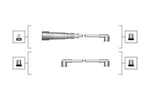 Комплект высоковольтных проводов зажигания 941319170065