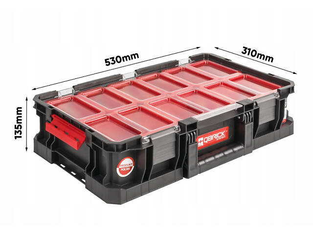 Комплект ящиков для инструментов Qbrick System TWO Set (5901238248125) - Фото 7