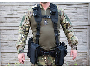 Комплект из РПС с подсумками кордура чорный