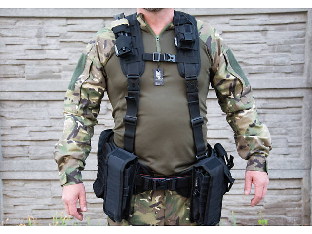 Комплект РПС з підсумками кордура чорний - Фото 1