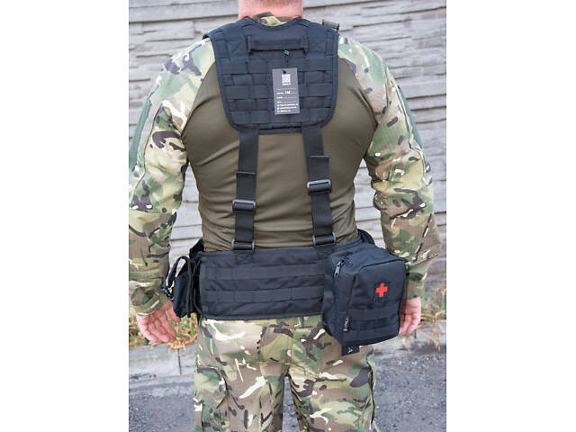 Комплект РПС з підсумками кордура чорний - Фото 4