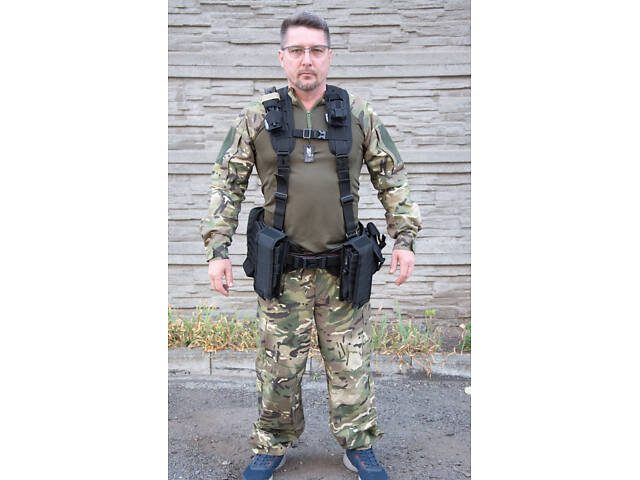 Комплект РПС з підсумками кордура чорний - Фото 5