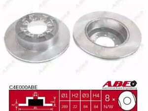 Комплект задних тормозных дисков (2 шт) ABE