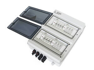 Комплект защиты V-TAC SLP-PV1000-S-2/2 1000V 16A (381 x 365 x 118)