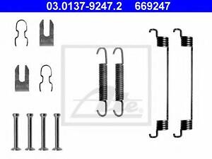 Комплектующие, тормозная колодка ATE 03013792472 на FIAT PUNTO (188)