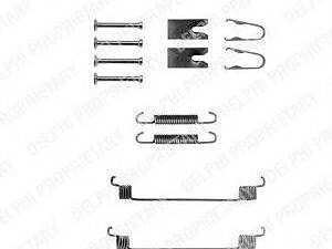 Комплектующие, тормозная колодка DELPHI LY1291 на FORD FIESTA Mk IV (JA_, JB_)