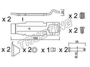 Комплектующие TRUSTING