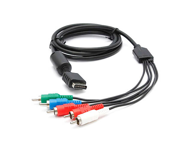 Компонентний кабель для PlayStation PS2 PS3 HDTV 1.8м - Фото 1