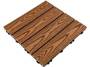 Композитная плитка WPC золотой дуб 30*30CM*2СM (D) SW-00001706