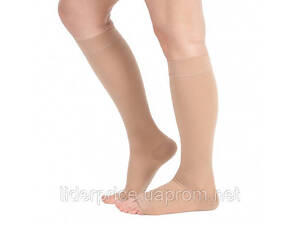Компресійні гольфи 2-й клас 23-32 мм р. с., відкритий носок — Ersamed ERSA-509-1 7, Оригінал!