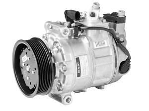 Компрессор кондиционера с кривошипно-шатунным механизмом, мощностью 1кВт, герметичный Bentley Continental 2003-2024 DENS