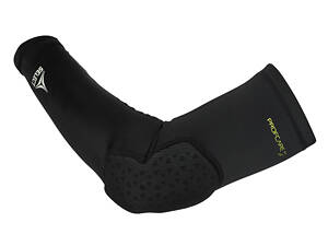 Налокітник компрессійний SELECT 6652 Compression elbow support long Black (010) чорний, XXL