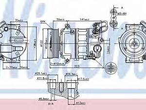 Компрессор, кондиционер NISSENS 89420 на OPEL INSIGNIA