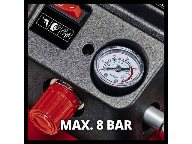 Компресор акумуляторний Einhell TE-AC 36/6/8 Li Set OF (4020450) - Фото 5