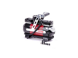 Компресор автомобільний Intertool 7бар x 40л/хв двоциліндровий (AC-0003)