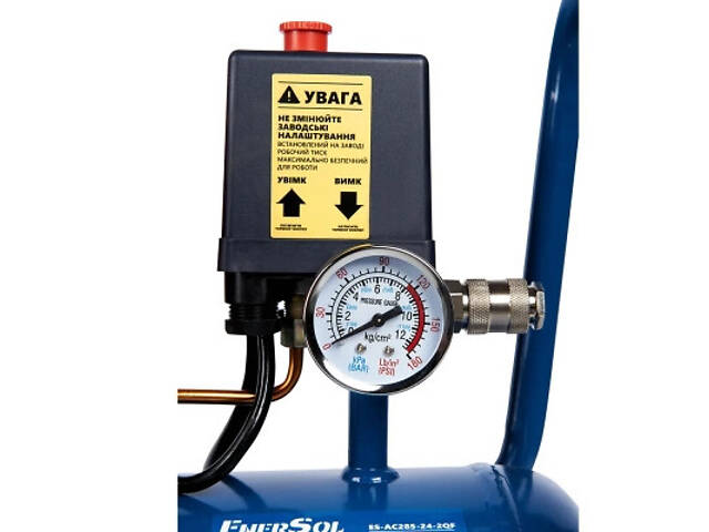 Компресор Enersol ES-AC285-24-2OF, 285 л/хв, 1.08 кВт (ES-AC285-24-2OF) - Фото 4