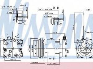 Компрессор, кондиционер NISSENS 89461 на VOLVO FLC