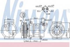 Компрессор кондиционера для моделей: ALFA ROMEO (156, 156,147,GT), FIAT (STILO,STILO,BRAVO,BRAVO)