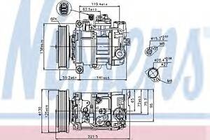 Компресор кондиціонера для моделей: AUDI (A4, A4, A4), LAMBORGHINI (GALLARDO, GALLARDO)