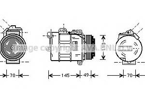 Компрессор кондиционера для моделей: BMW (3-Series, 3-Series,3-Series,7-Series,3-Series,5-Series,5-Series,3-Series,3-Se