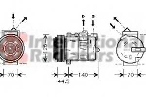 Компрессор кондиционера  для моделей: CHRYSLER (CROSSFIRE, CROSSFIRE), MERCEDES-BENZ (E-CLASS,C-CLASS,SPRINTER,E-CLASS,V