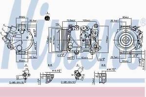 Компрессор кондиционера для моделей: LEXUS (RX)