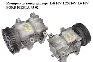 Компресор кондиціонера 1.4i 16V 1.25i 16V 1.6 16V FORD FIESTA 95-02 (ФОРД ФІЄСТА) (96FW-19D629-BC, 96FW19D629BC)