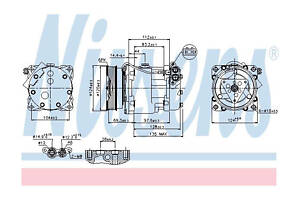 Компрессор кондиционера 89203