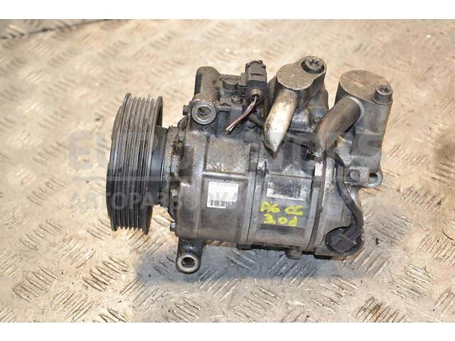 Компрессор кондиционера Audi A6 3.0tdi (C6) 2004-2011 4F0260805AJ 393034 - Фото 2