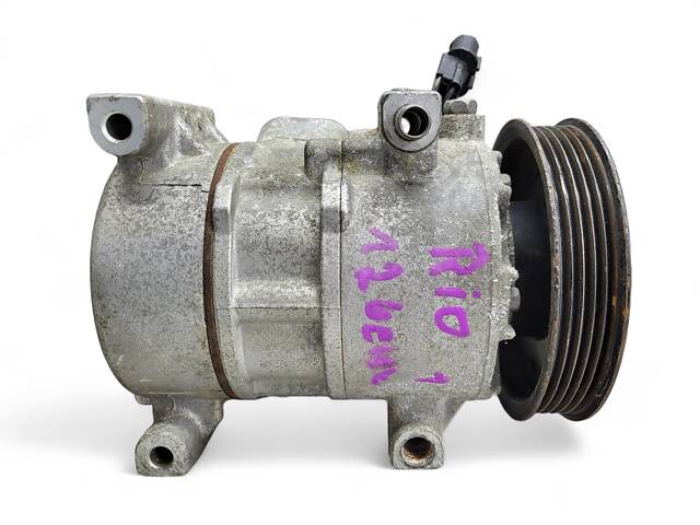 Компрессор кондиционера Kia Rio 1.2 2011-2017 - Фото 3