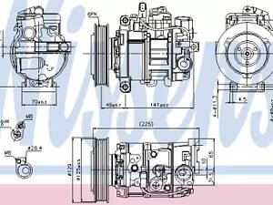 Компрессор кондиционера A4, A5, A6, A7, Q5