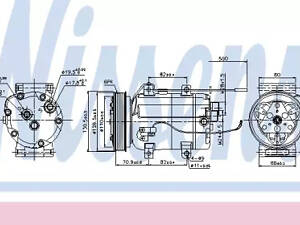 Компрессор кондиционера на A4, A6, A8, Cabriolet