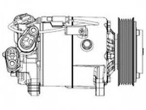 Компрессор кондиционера на Clubman, Countryman, Mini, Seria 2, Seria 7, X1, X3, X4