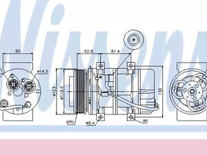 Компрессор кондиционера на S60, S80, V70, XC70