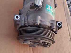 Компрессор кондиционера Opel Vectra C, Signum, 2002-2008, z18xe, z16xe, оригинал, б.у., 13217307