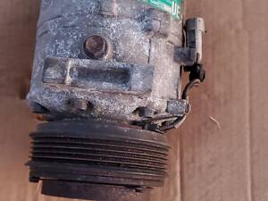 Компрессор кондиционера Opel Vectra C, Signum, 2002-2008, z18xe, z16xe, оригинал, б.у., 24411270
