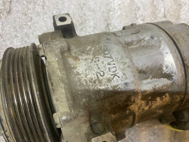 Компрессор кондиционера Opel Vectra C, Signum, 2002-2008, z18xe, z16xe, оригинал, б.у., 13217307 - Фото 4