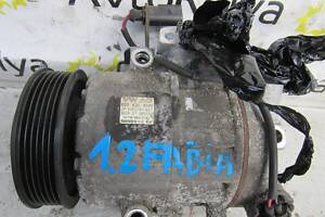 Компрессор кондиционера Skoda Fabia 1.2 бензин 2007-2014 (6Q0-820-808E)
