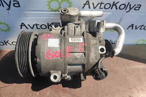 Компрессор кондиционера Skoda Fabia 1.4 бензин 2007-2014 (6Q0-820-808D)