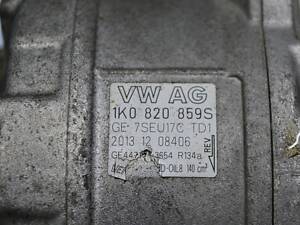 Компрессор кондиционера VW Passat b7 USA 1.8T (05) деф.шкива 1K0-820-859-S
