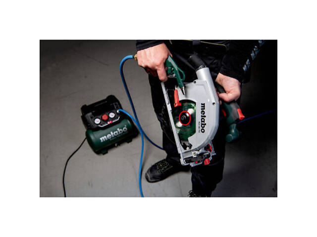 Компресор Metabo BASIC 160-6 W OF безмасляний, 900Вт, 6л, 160л/хв, 8бар. (601501000) - Фото 2