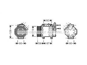 Компрессор на 3, C-MAX, C30, Focus, Focus C-MAX, S40, V50