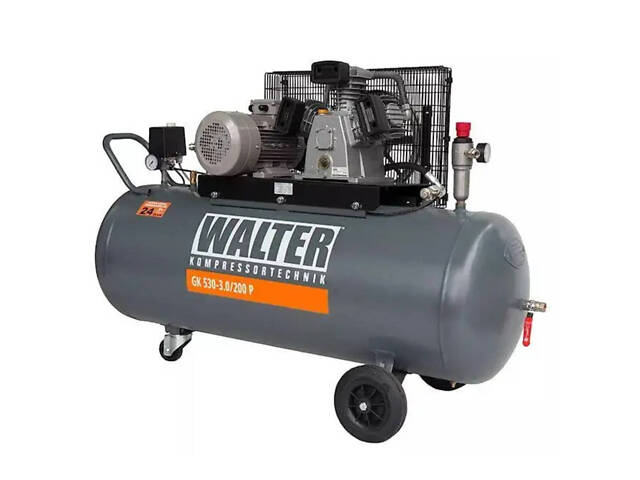 Компресор поршневий WALTER GK 530-3,0/200 P