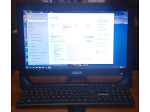Компьютер брендовый Asus монитор 20' процессор i5-4ядра, 8гб, SSD диск 250Гб, Wi-Fi, Webкамера