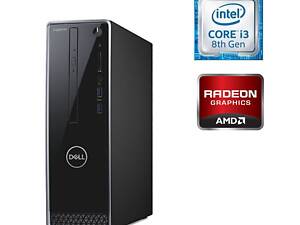 Компьютер Dell Inspiron 3470 SFF / Intel Core i3-8100 (4 ядра по 3.6 GHz) / 8 GB DDR4 / 256 GB SSD M.2 / AMD Radeon E917