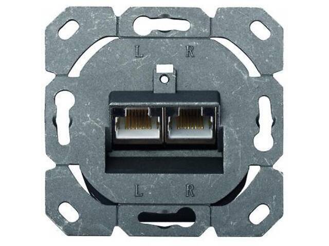 Комп'ютерна розетка Digitus 2xRJ45 FTP, для прихованої проводки (DN-9005-N) - Фото 4