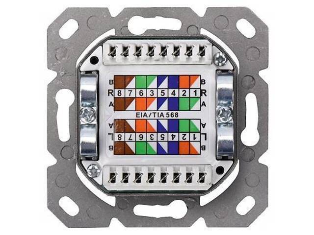 Комп'ютерна розетка Digitus 2xRJ45 STP, cat. 6, для зовнішньої проводки (DN-9006-N) - Фото 7