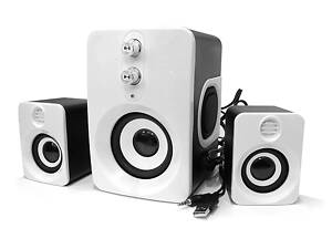 Комп'ютерні колонки F&T FT-10 2.1 12W White