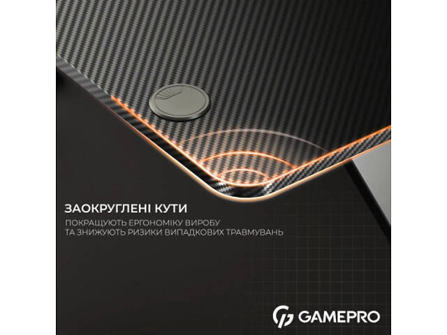 Комп'ютерний стіл GamePro GD014 Black (GD014) - Фото 3